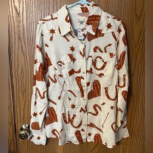 Cotton & Rye pearl snap